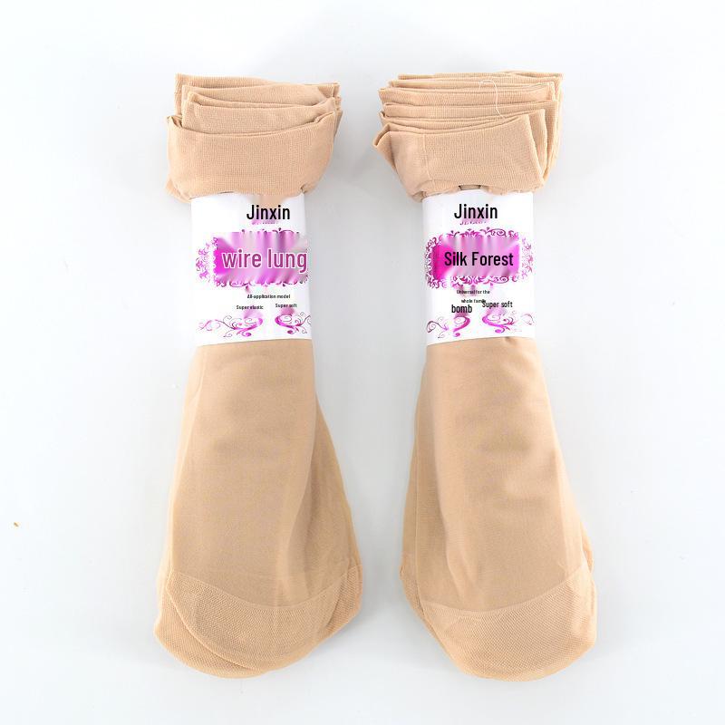 Women's Summer Thin Velvet Breathable Short Socks