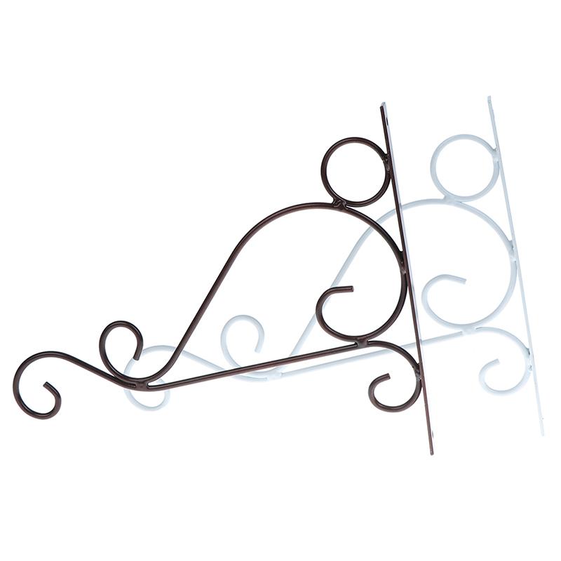 Eisen Blumentopf Haken Pflanzen Landschaftsbau Halterung Wandbehang Balkon Home Decor