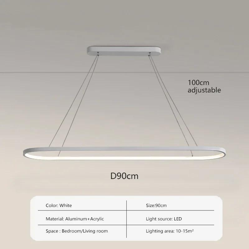 

Современный светодиодный подвесной светильник 70/90 см линейный светильник для гостиной, столовой, офиса, отеля, подвесной светильник, домашний декор, осветительные приборы Warm white