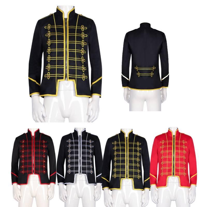 Europäisch Und Amerikanisch Halloween Weihnachten Mittelalterlicher Palast Prinz Steampunk Gothic Jacke