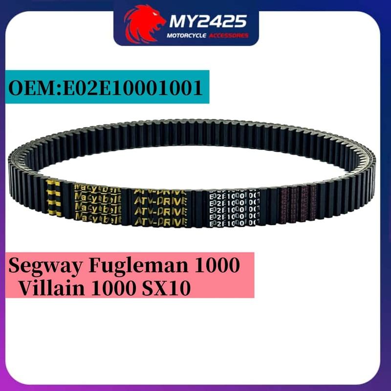 

CVT Drive Belt For Segway Fugleman 1000 Villain 1000 SX10 UT10 UT10X UT10E Electric Assist 1000 41E4335 E02E10001001 LU099133