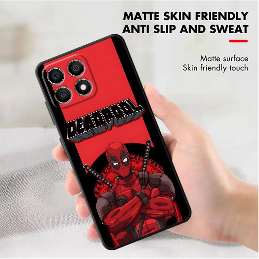 Marvel Cool Deadpool Case for Honor 200 400 Lite 8X X8 X6 X9a X5b 70 Magic5Lite 90 X7 Funda Phone Cover
