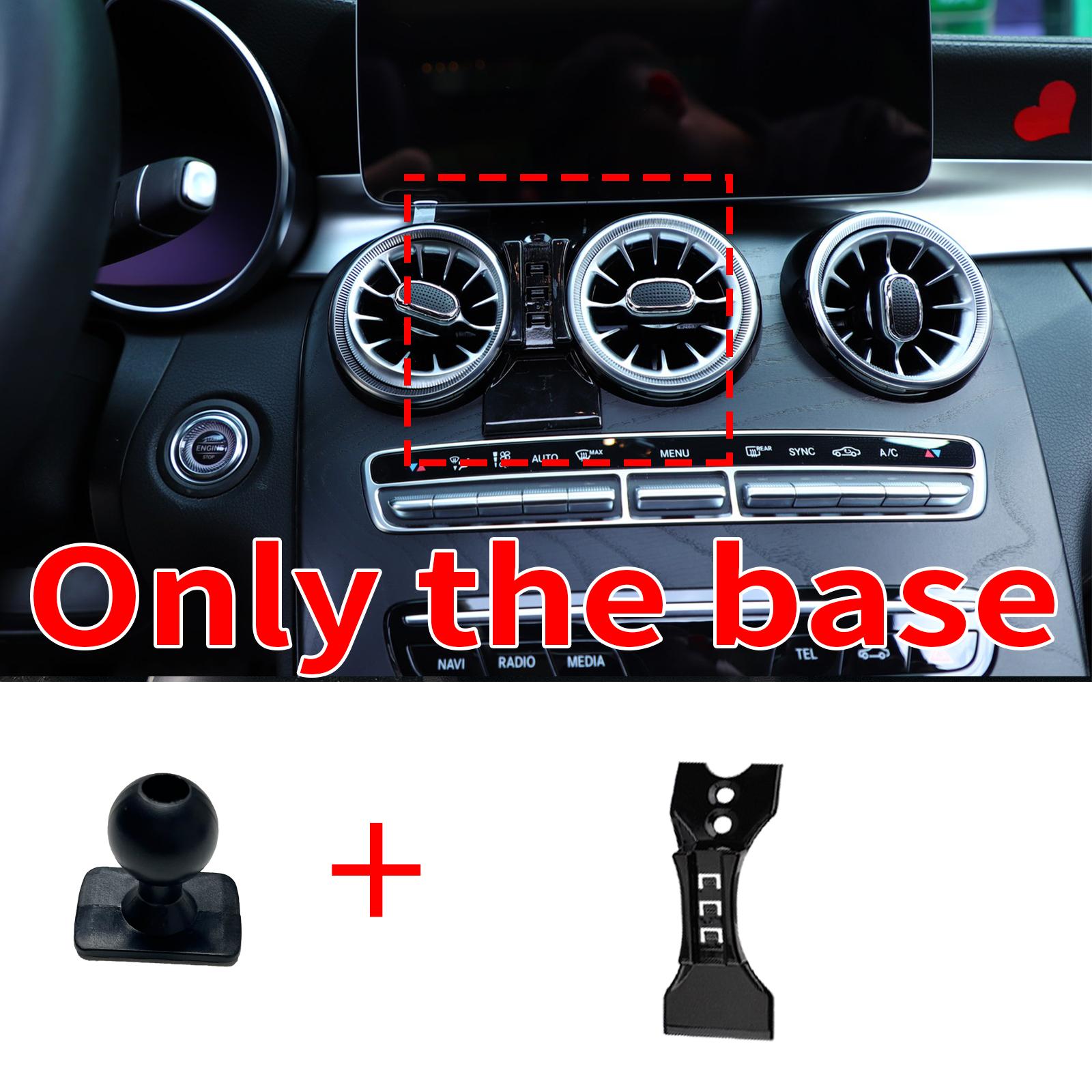 

Автомобильный держатель для мобильного телефона для Mercedes-Benz C-Class W205 2015 2016 2017 2018 2019 2020 2025 Кронштейн для GPS Навигационная подставка Автоаксессуары