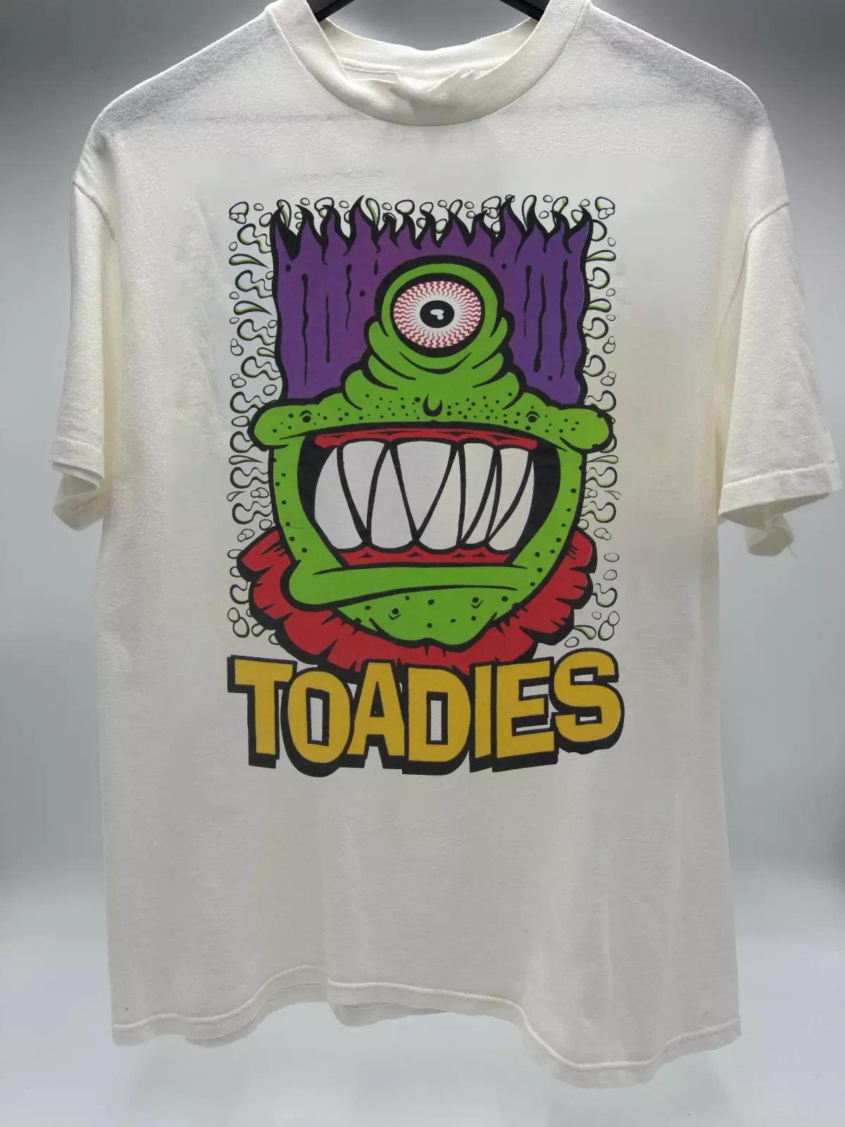 The Toadies Grunge Rock Band White Short Sleeve T Shirt Full Size S-5XL XXXXL