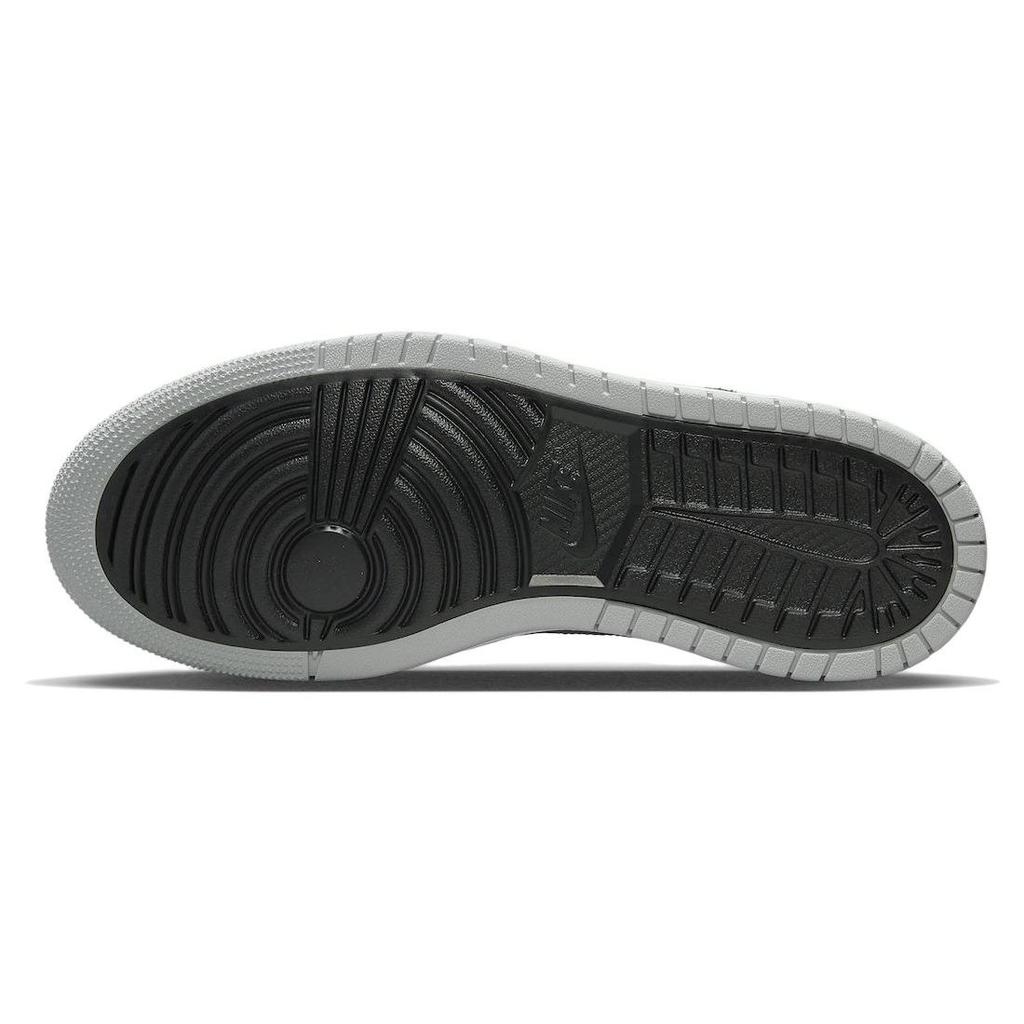 Air Jordan 1 Zoom CMFT Siyah Açık Duman Gri Erkek Spor Ayakkabı Beyaz CT0978-001