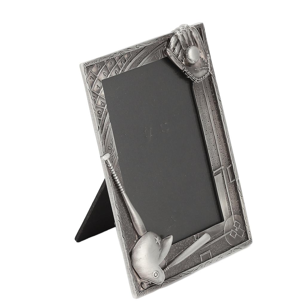 Pet Photo Frame Baseball Sports Photo Frame Suitable for 4 X 6 Inch Vertical Portrait Home