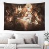 S-Sword Art Online Tapestry Anime Tapestry Wall Hanging Bohemian Wall Tapestries Mandala Home Decor Accessories