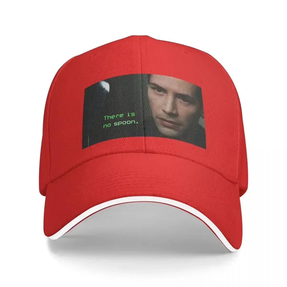 The Matrix There is no spoon Baseball Cap Hat Baseball Cap Ball Cap Sports Women Caps Unisexs Adjustable