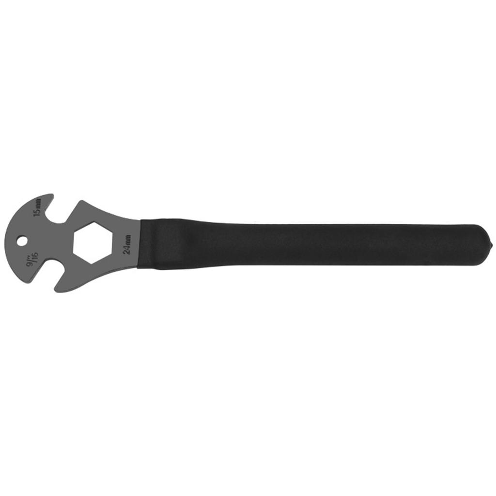 Double Sided Bicycles Spanner Bike Pedal Wrench Comfortable Grip Bike Pedal Spanner Pedal Install Spanner Repair Tool