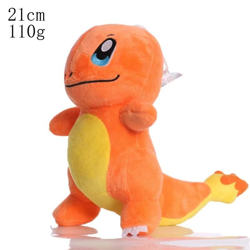 Cute Pikachu Plush Toy Charmander Squirtle Bulbasaur Stuffed Doll Eevee Scorbunny Gengar Snorlax Christmas Gifts