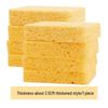 Natural Wood Pulp Nano Sponge for Durable Dishwashing and Oil Removal