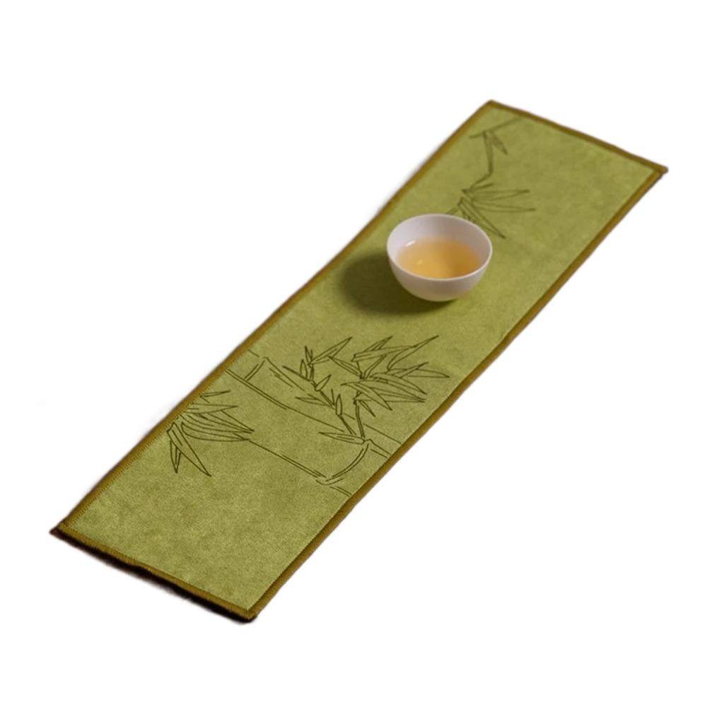 New Thickened Painted Tea Towel Absorbent Cotton Cleaning Cloth Tea Napkin Tea Ceremony