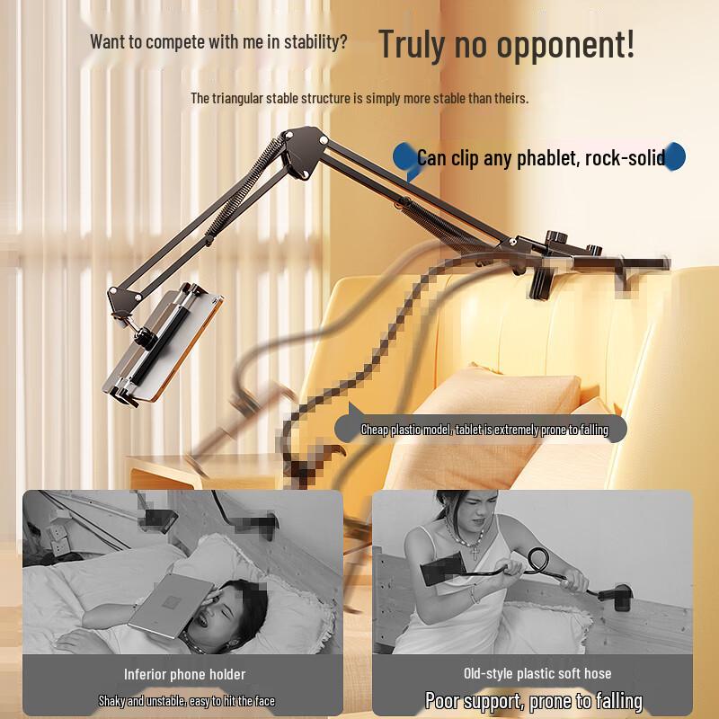 Shuotu Adjustable Bedside/Desktop Lazy Phone & Tablet Stand