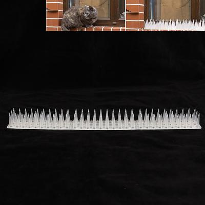 Diy Accessories Repeller Cat Plastic Bird Repellent Anti Pigeon Anti-Bird Squirrel Garden Fences Control Transparent Spikes