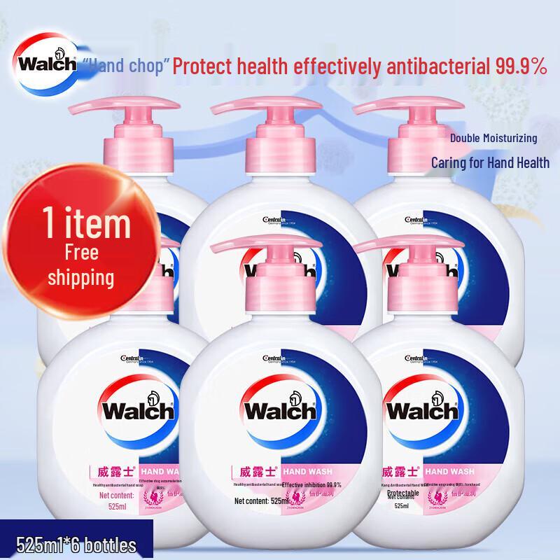 

Walch Moisturizing Antibacterial Hand Wash (6x525ml)