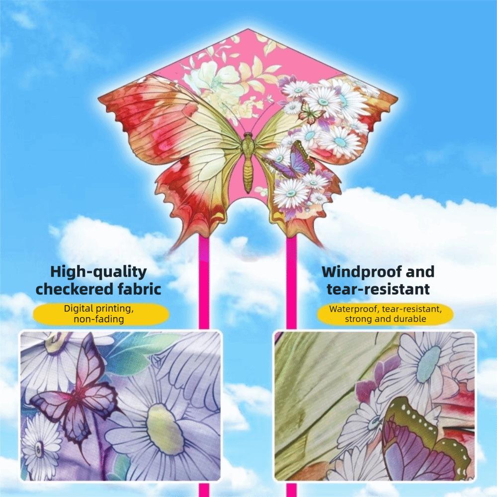 Colorful Weifang Kite Durable Cartoon Kite High Quality Butterfly Kite Outdoor Play