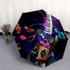 1pc Music Notes Guitar Keys Themed High-quality Umbrella,Automatic Opening and Closing Umbrella,Multi-functional Umbrella G0811129