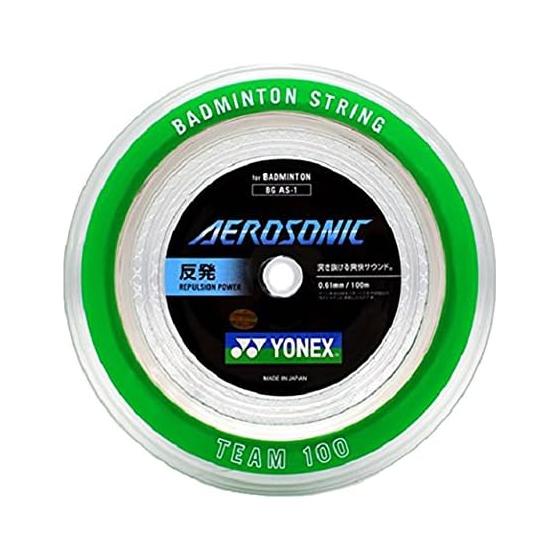 Струны для бадминтона YONEX Aerosonic (0,61 мм) BGAS1 Белый