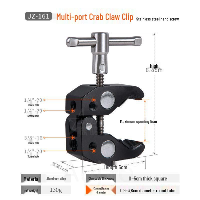 Universal Multi-Functional Foldable & Extendable Magic Arm Stand for Photography