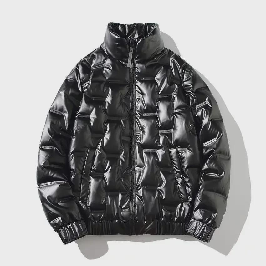 Herrenmode Marke Kapuzen Winter Baumwolljacke