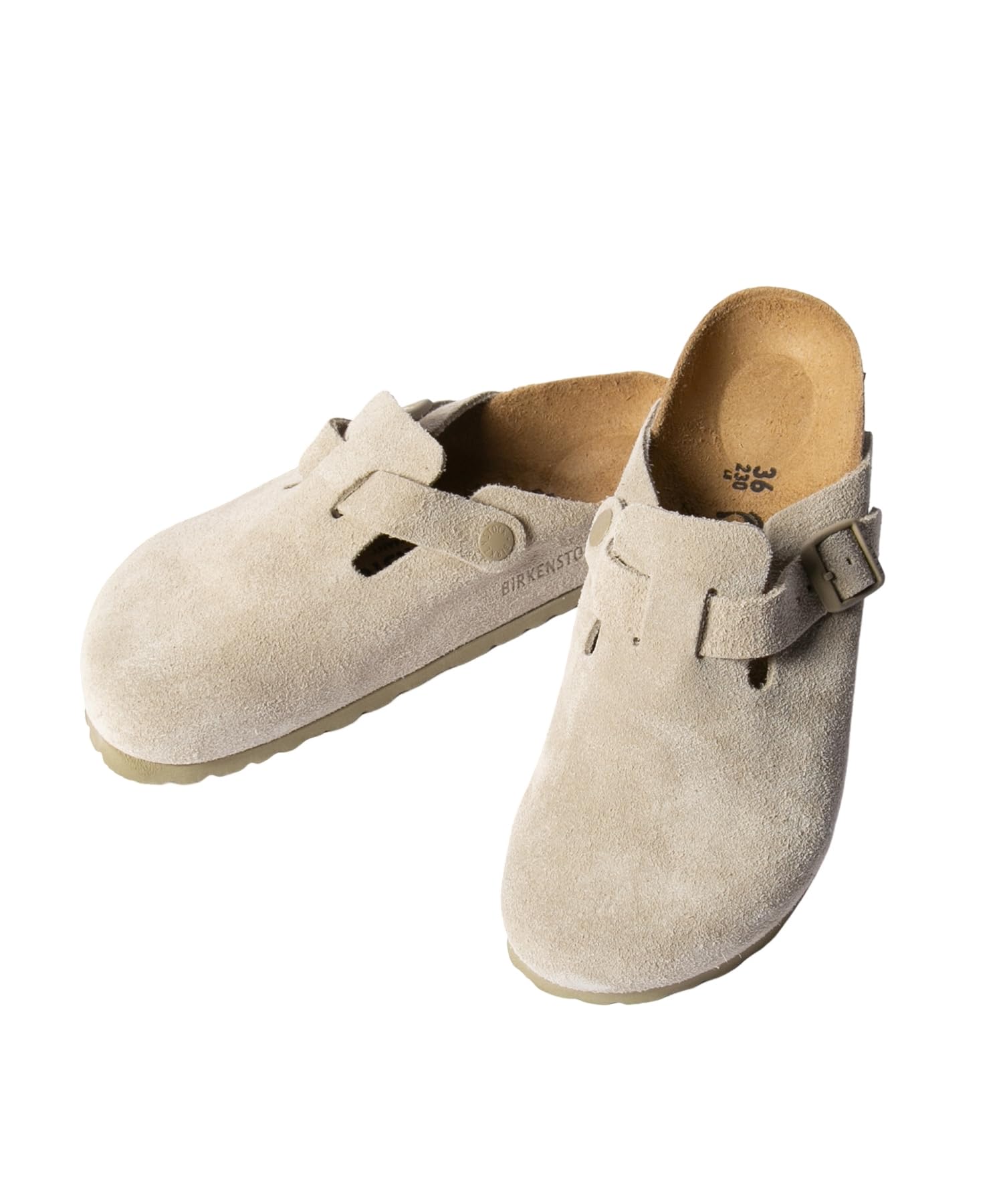 Birkenstock Boston Выцветший Хаки 1025844