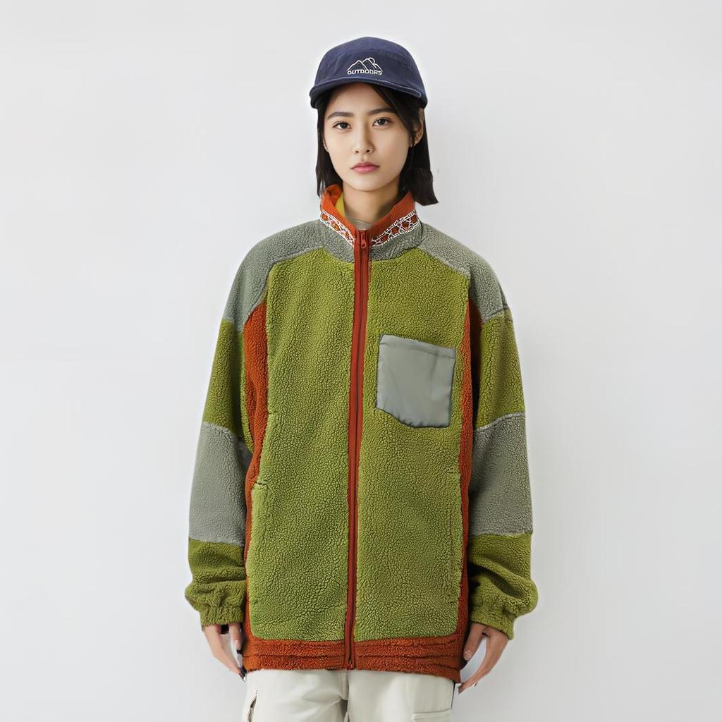 Li Ning Velvet feel Coat Unisex Moss Green, Orchid Green, Mumbai Brown AWDRF33-2