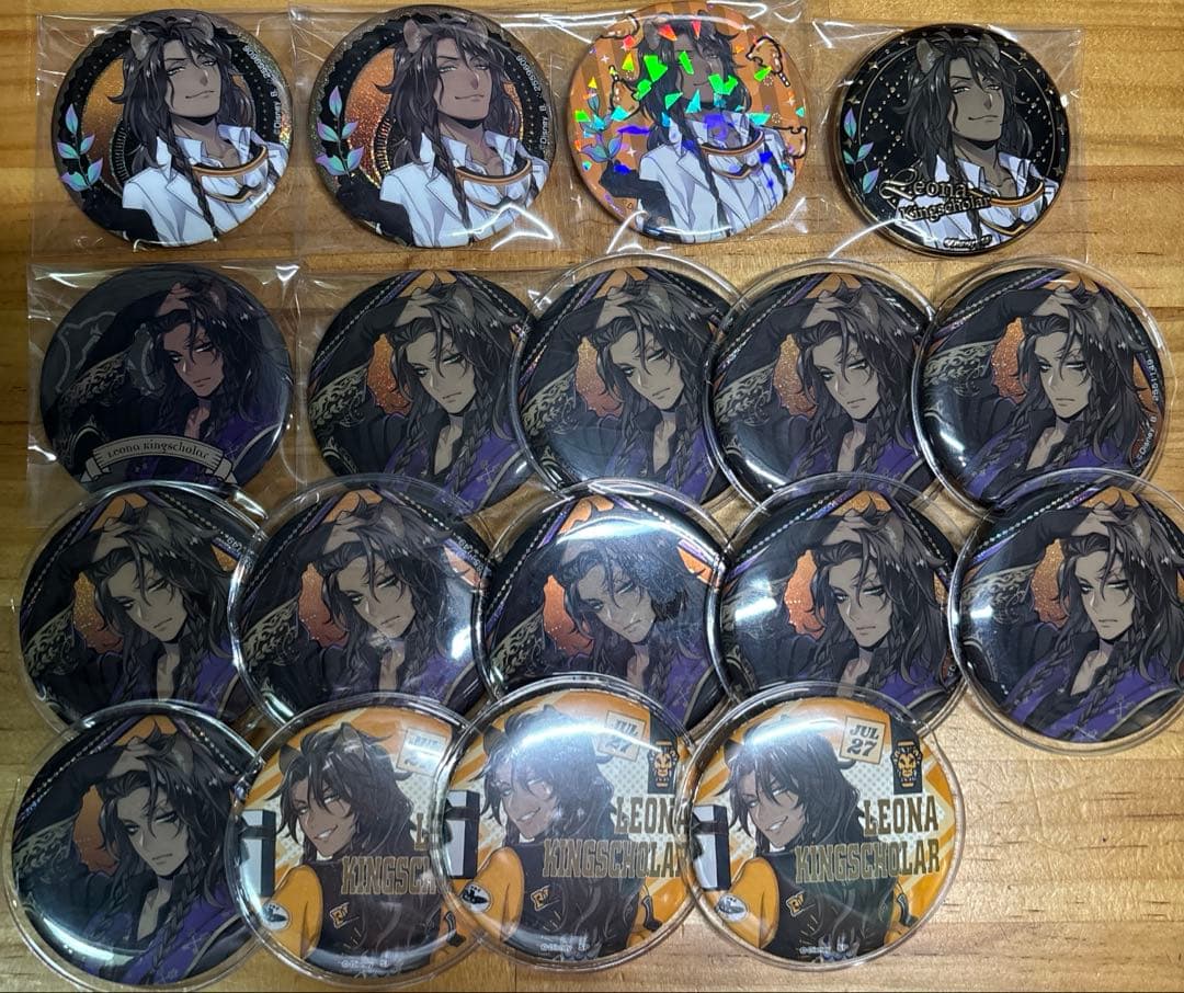 Twisted Wonderland Leona Kingscholar Can Badge