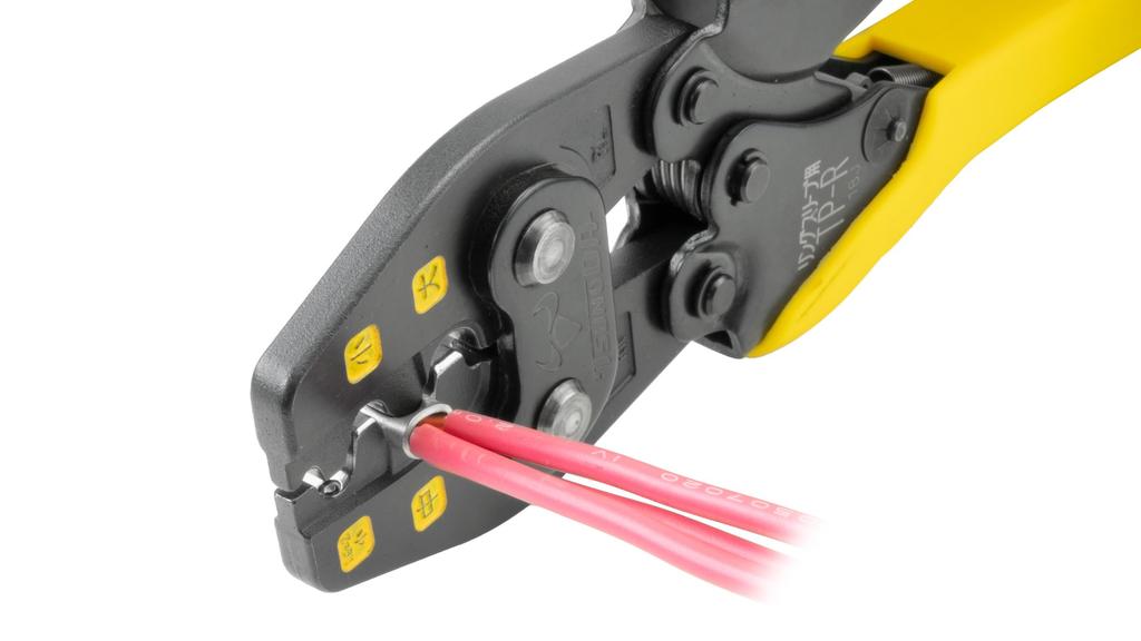 Tsunoda Crimpzange für Ringkabelschuhe [Unverzichtbares Werkzeug für die Prüfung elektrischer Fertigkeiten] TP-R JIS-Norm Hergestellt in Japan (Tsubame-Sanjo)