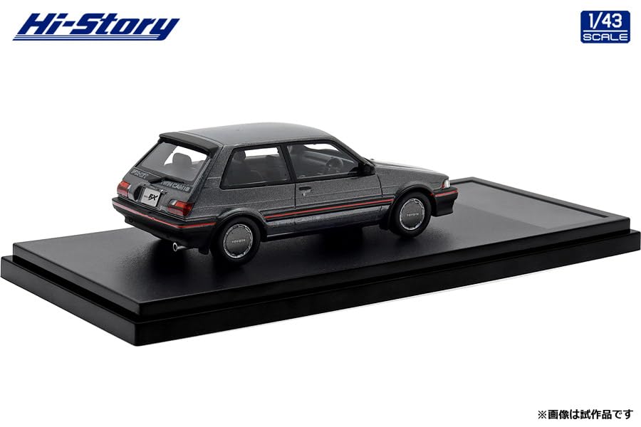 Hi Story Toyota Corolla Customized Gray Metallic Finished Product 1/43 FX-GT (1984)
