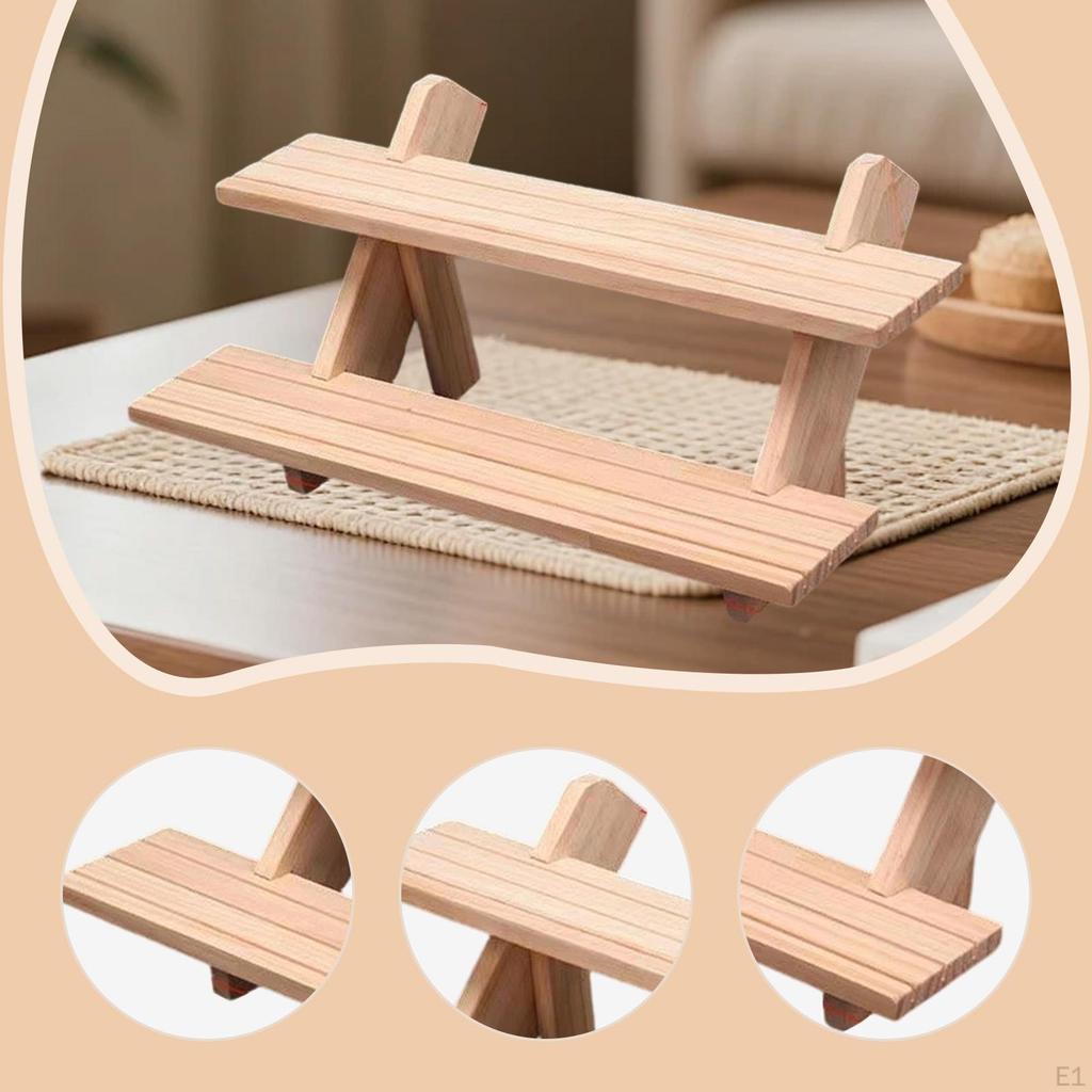 Display Stand for Figurines, Cardboard Earring Stand, Wooden Riser Candles, , Figurines