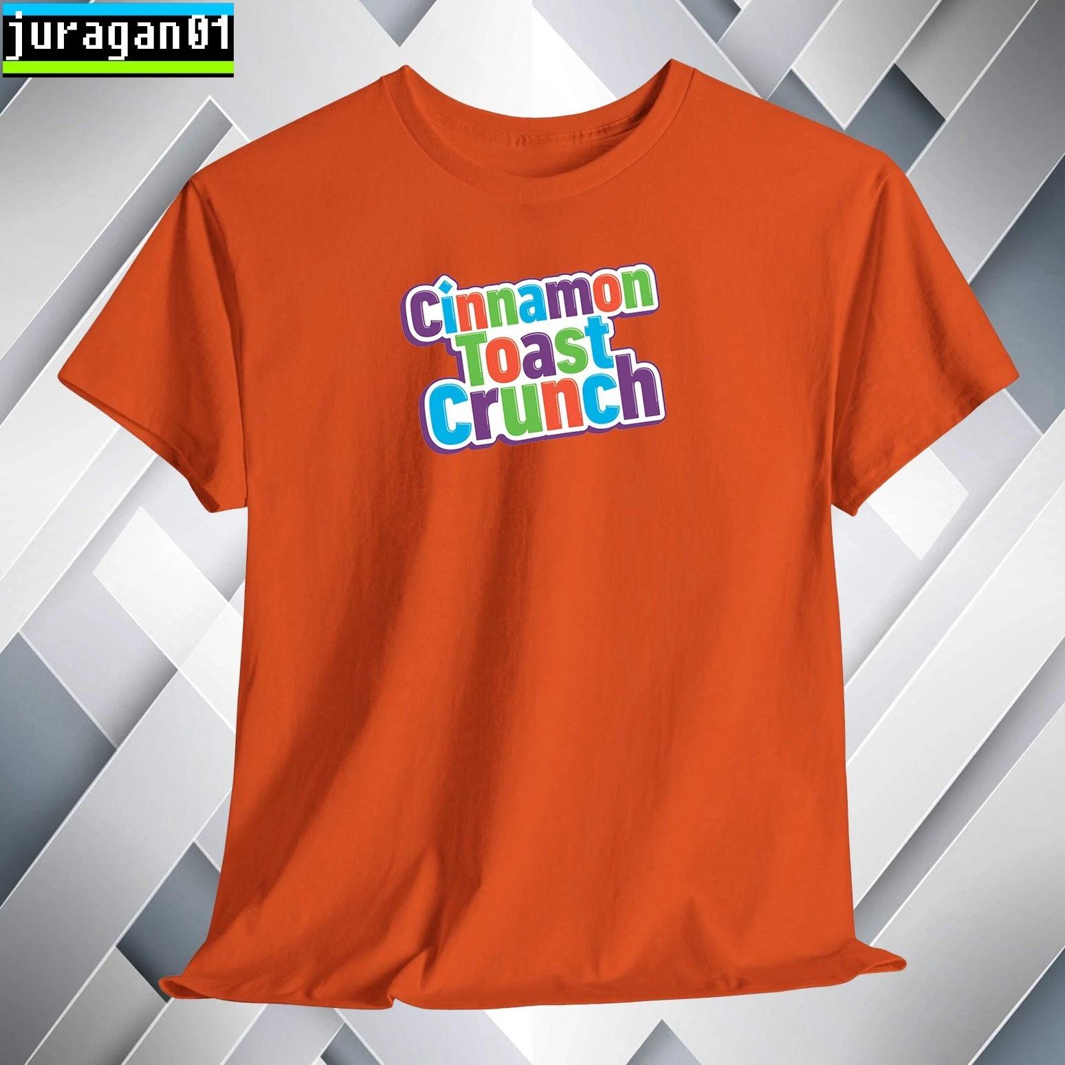 Cinnamon Toast Crunch Cereal T shirt Logo Many Colors Size S to 5XL Made in USA XL