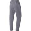 Li Ning Fitness Series Solid Color Mid Waist Comfortable Breathable Fleece Warm Straight Leg Sports Long Pants Men bottoms Smoke-Gray AYKT787-3