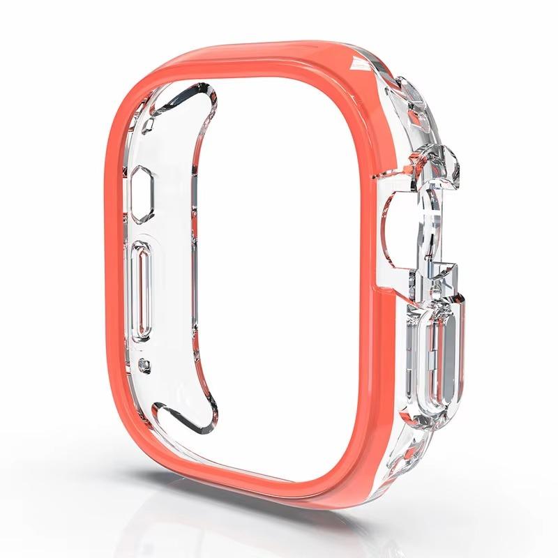 PC Protective Case For Apple Watch Ultra 2 49mm 11 10 9 8 7 6 5 SE Screen Anti-falling Cover Shell iWatch 46mm 42mm 45mm 41/44mm