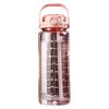 Yousheng Sports Water Bottle with Lid Leak-Proof Wide Mouth BPA-Free Water Cup 1.5L/2L Large Capacity Reusable Drinking Cup for Gym Travel Home School