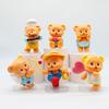 Butter Lovable Bear Pvc Figurine For Creative Desk Decor And Trendy Collectible