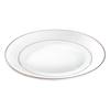 HUAIYI Ceramic Shallow Flat Dinner Plates