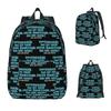 Arabic Tile I Rucksack Hot Sale Daily Pack Spacious Children School Carrier School Bag Carry Bags for Men Women