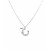 Crescent Moon Pendant Necklace: Women's Luxury Sweater Chain and Clavicle Choker Jewelry