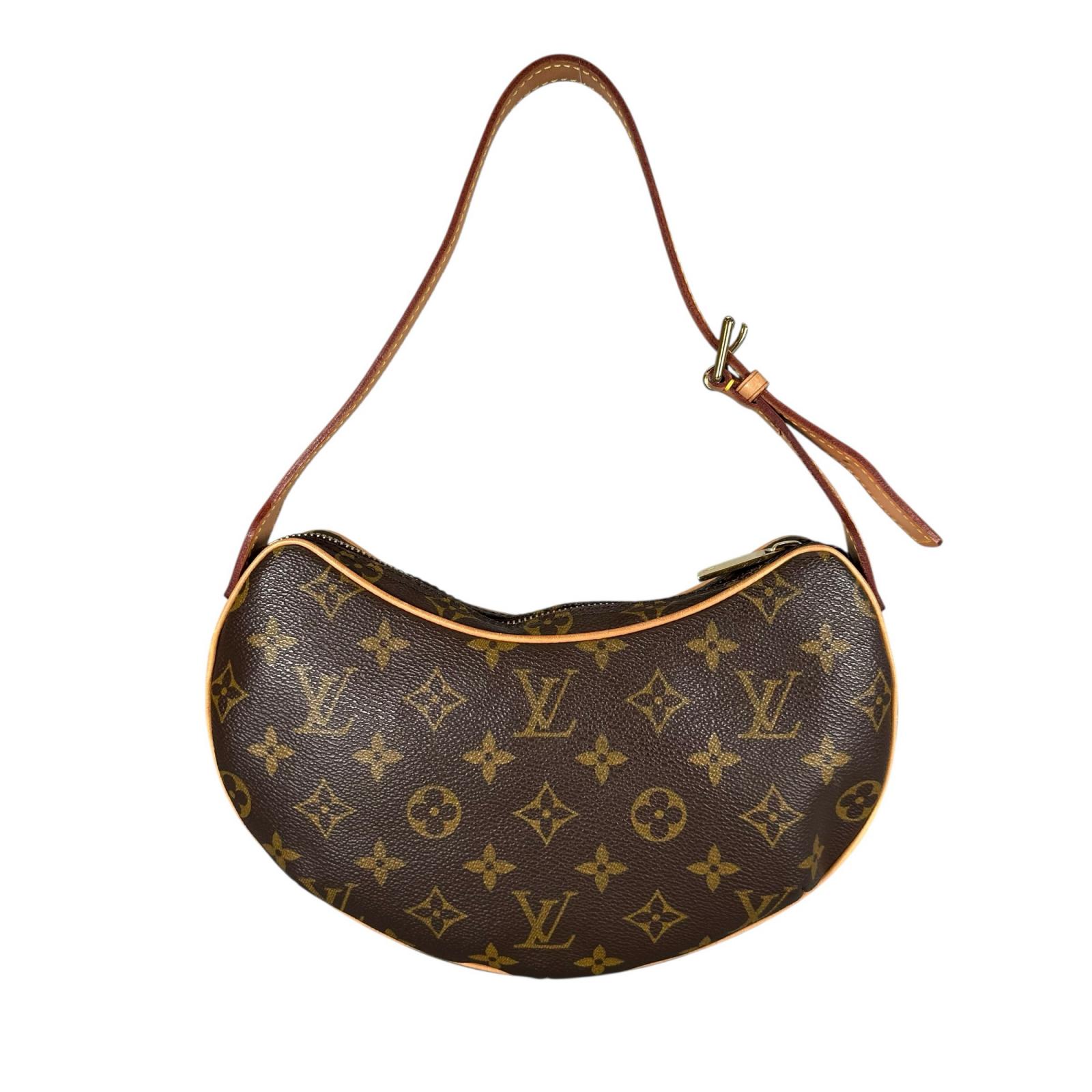 

LOUIS VUITTON Croissant PM Сумка-багет Коричнева Жіноча вживана