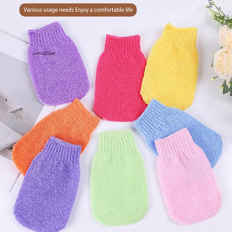 1 Stück Peeling-Badehandschuhe - Feuchtigkeitsspendender Spa-Hautschrubber Rückenwaschlappen Duschtuch Körpermassage-Schwamm zur Hautpflege