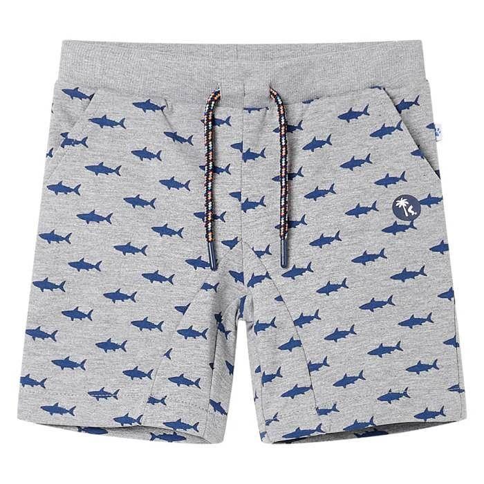 Children's Shorts with Drawstring Light Grey Mix 92/104/116/128/140