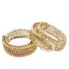 Punk Adjustable Open Bracelets & Bangles for Women Sexy Charm Metal Braided Bracelets Party Jewelry Gifts