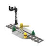 City Train Building Block Train Track Aisle Lifting Pole Printing Spare Parts Pedestrian Crossing