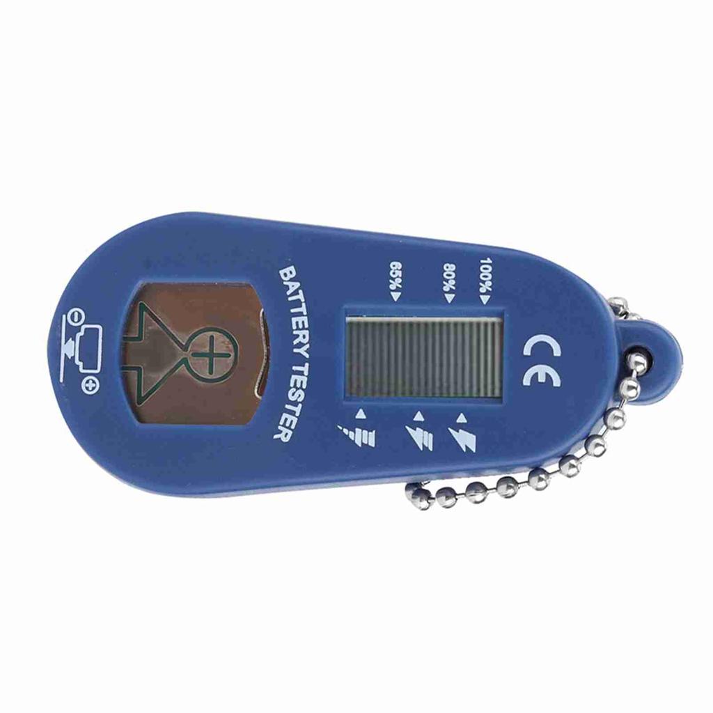 Hearing Aid Battery Tester LCD Display Key-ring Battery Measuring Device