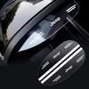 2Pcs Car Decoraion Side Rear View Mirror Rain Eyebrow Visor Protector Stickers For Jeep Renegade Compass Grand cherokee Wrangler AKQ1
