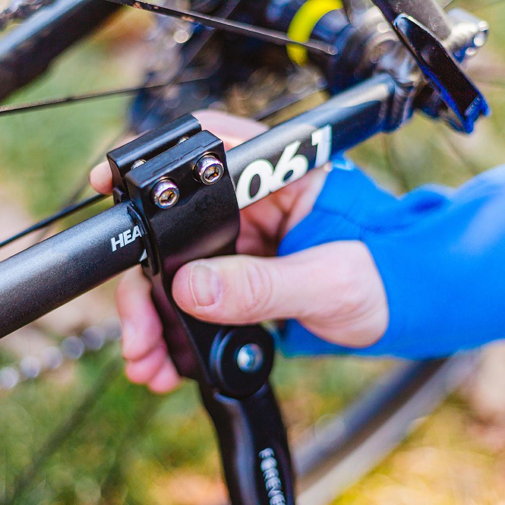 Stopka Nóżka Rowerowa Regulowana Aluminiowa Podpórka Na Ramę Do 12 Kg