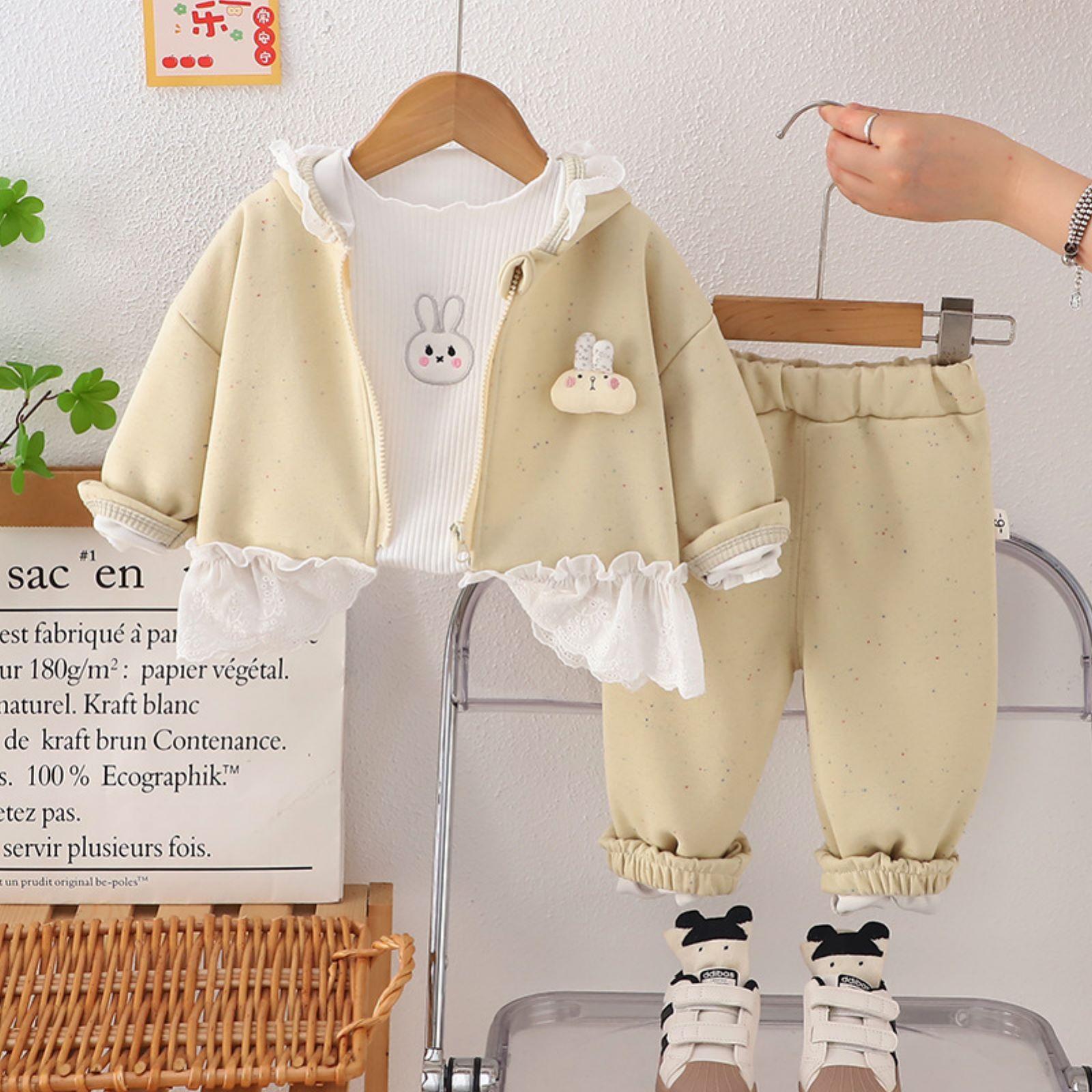 

Детский повседневный комплект с длинным рукавом, удобные наряды для повседневной носки 100 жёлтый