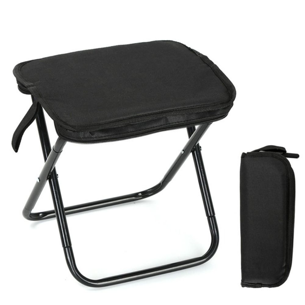 Multifunctional Outdoor Folding Stool Ultra Light Sponge Hiking Stool Seat  For Fishing and Camping