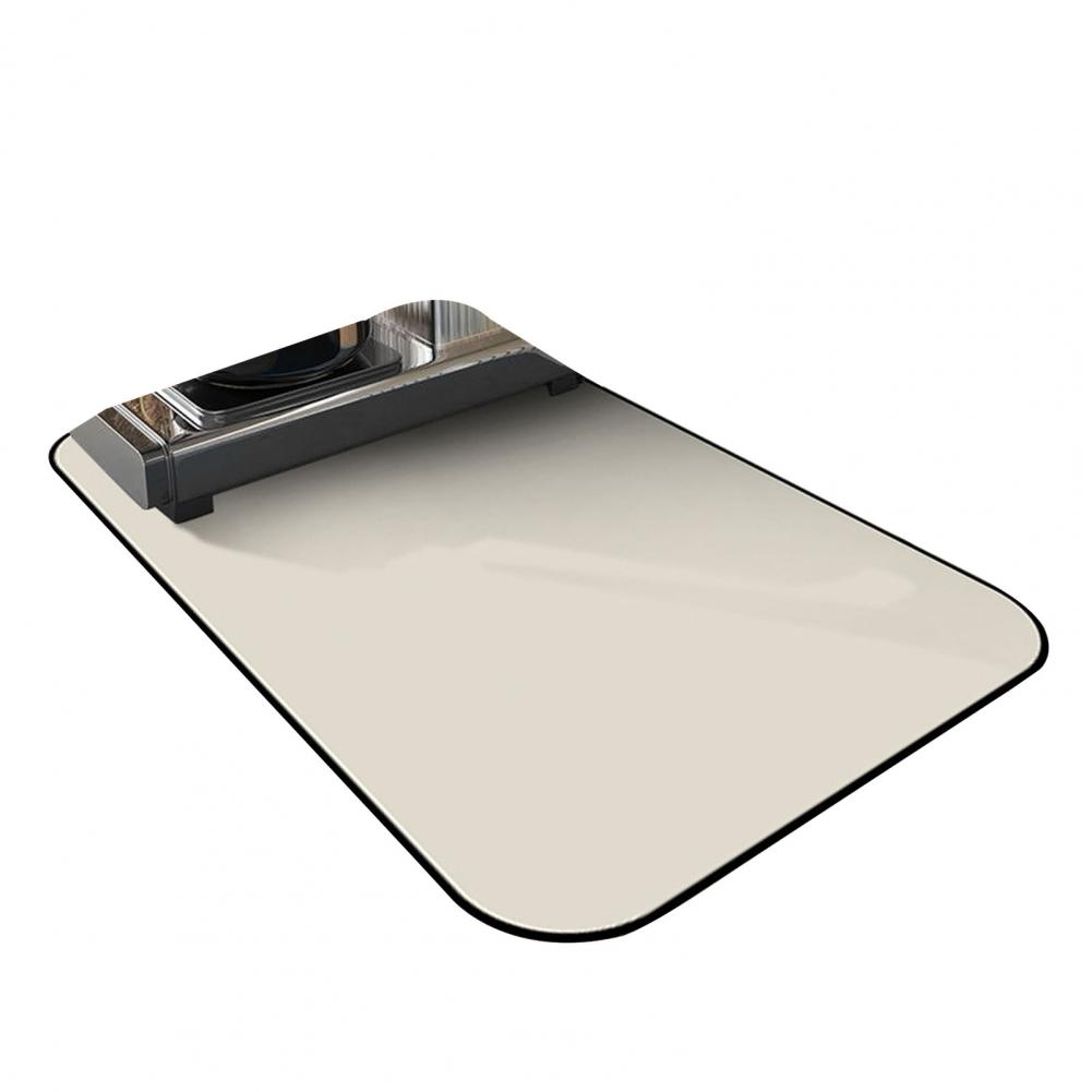 50*40cm Tapete Seca Louça Super Absorvente Tapete de Secagem Design Antiderrapante Protetor de Bancada Extra Grande Acessórios para Bancada de Cozinha