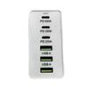 160W USB C Charger Fast Charging Station with 3 USB C and 3 USB A HUB Multiple Port for Pad Smartphones and More